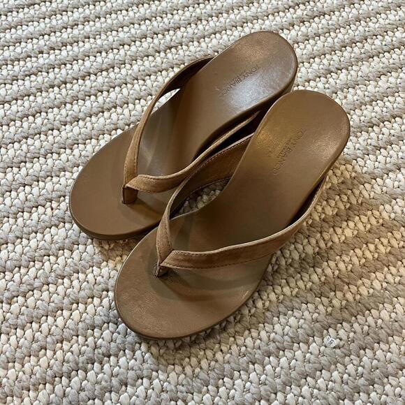 Tony Bianco Avanti Platform Wedge Flip Flop in Butterscotch - Picture 4 of 11